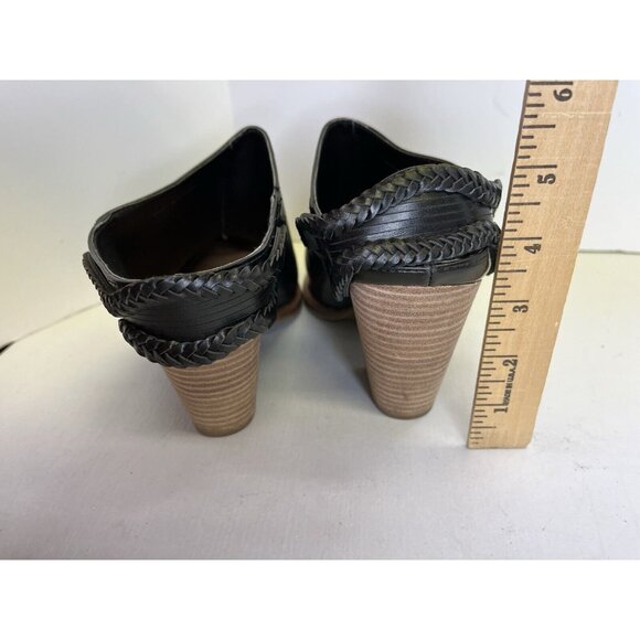 Dolce Vita DV8 Women's Size 9.5 Black Block Heel Western Style Mules - Picture 12 of 12